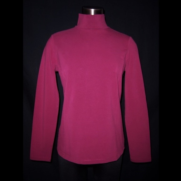 NEW Eddie Bauer Long Sleeve Beet Colored Top Size - Picture 1 of 6